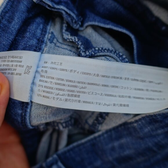 Hollister High Rise Jean Legging Advanced Stretch Blue Denim Jeans -00S/24S- - Picture 7 of 7